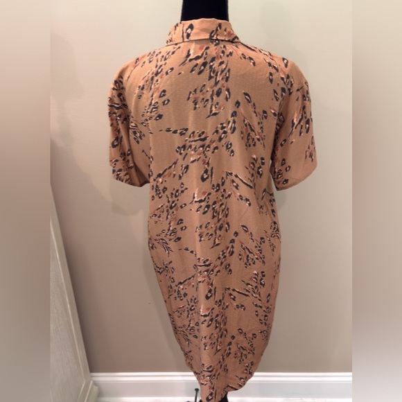 Women’s SALTWATER LUXE Sienna sage short sleeve mini dress- Size medium - Picture 5 of 9